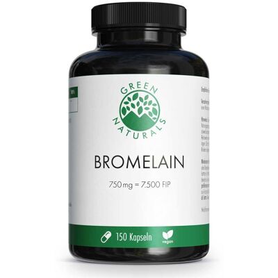 Green Naturals Bromelain 750 mg vegan Green Naturals Bromelain 750 mg vegan