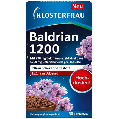 Klosterfrau Baldrian 1200 Tabletten Klosterfrau Baldrian 1200 Tabletten