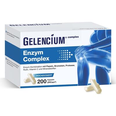 Gelencium® Enzym Complex hochdosiert mit Bromelain Gelencium® Enzym Complex hochdosiert mit Bromelain