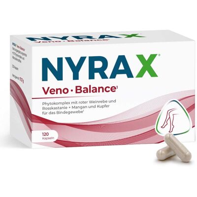 Nyrax Veno Balance Phytokomplex Bindegewebe Kapseln Nyrax Veno Balance Phytokomplex Bindegewebe Kapseln
