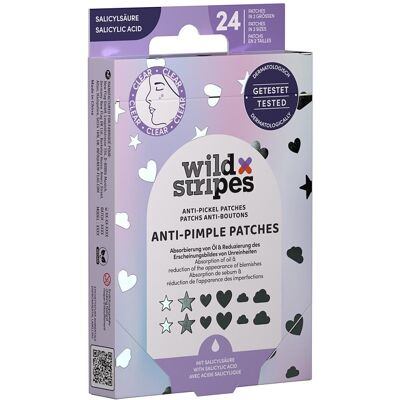 Wild Stripes Anti-Pickel Pflaster Holo Klar - Hautpflege Wild Stripes Anti-Pickel Pflaster Holo Klar - Hautpflege