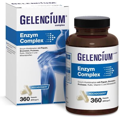 Gelencium® Enzym Complex hochdosiert mit Bromelain Gelencium® Enzym Complex hochdosiert mit Bromelain