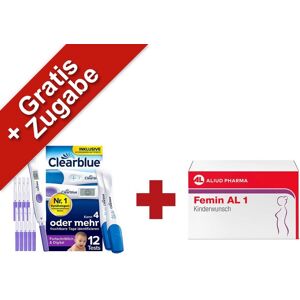 Ovulationstest + Schwangerschaftstest + Femin AL 1 Gratis