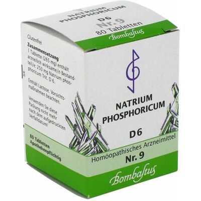 Bombastus Biochemie 9 Natrium phosphoricum D6 Tabletten Bombastus Biochemie 9 Natrium phosphoricum D6 Tabletten