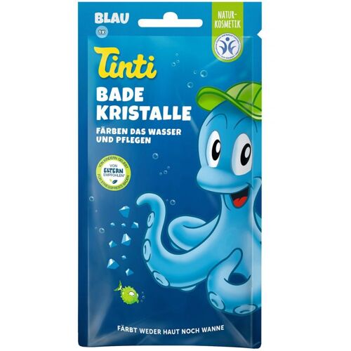 Tinti Badekristalle blau