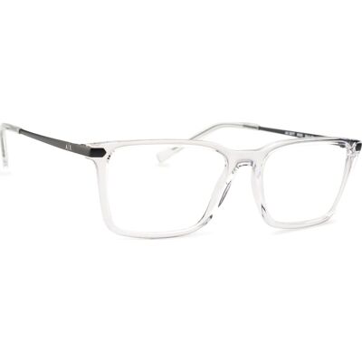 Armani Exchange 0AX3077 Modell - Rechteckig - Orange - Briller Armani Exchange 0AX3077 Modell - Rechteckig - Orange - Briller