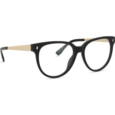 Dsquared2 D2 0042 2M2 Schwarz Gold Brillenfassung - Eyewear Frames Dsquared2 D2 0042 2M2 Schwarz Gold Brillenfassung - Eyewear Frames