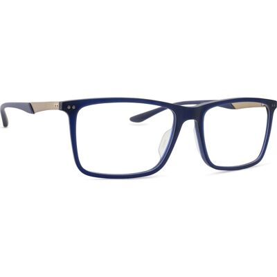 Puma PU0096O-010 Blaue quadratische Brille - Brille Puma PU0096O-010 Blaue quadratische Brille - Brille