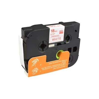 Ampertec P-Touch Band kompatibel zu TZe-242 rot auf weiß 18mm / 8m laminiert Ampertec P-Touch Band kompatibel zu TZe-242 rot auf weiß 18mm / 8m laminiert