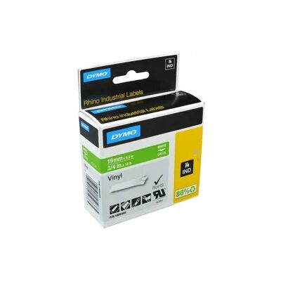 Dymo Label Band IND 1805420 weiß auf grün 19mm x 5,5m Vinyl Dymo Label Band IND 1805420 weiß auf grün 19mm x 5,5m Vinyl