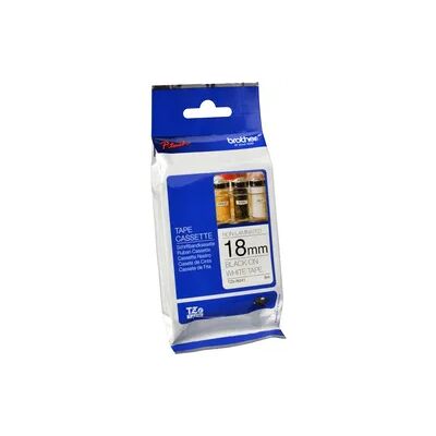 Brother P-Touch Band TZe-N241 schwarz auf weiß 18mm / 8m nicht laminiert Brother P-Touch Band TZe-N241 schwarz auf weiß 18mm / 8m nicht laminiert