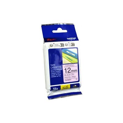 Brother P-Touch Band TZe-MQE31 schwarz auf pastell rosa 12mm / 4m laminiert Brother P-Touch Band TZe-MQE31 schwarz auf pastell rosa 12mm / 4m laminiert