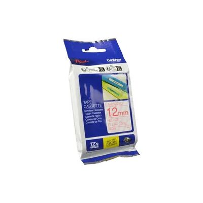 Brother P-Touch Band TZe-132 rot auf transparent 12mm / 8m laminiert Brother P-Touch Band TZe-132 rot auf transparent 12mm / 8m laminiert