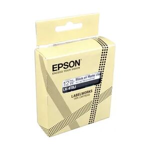 Epson Schriftband LK-4TBJ schwarz auf matt transparent 12mm x 9m Epson Schriftband LK-4TBJ schwarz auf matt transparent 12mm x 9m
