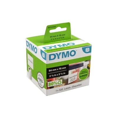 Dymo Labelwriter-Etiketten 99015 (S0722440) weiß, 54 x 70mm, 320 St. Dymo Labelwriter-Etiketten 99015 (S0722440) weiß, 54 x 70mm, 320 St.