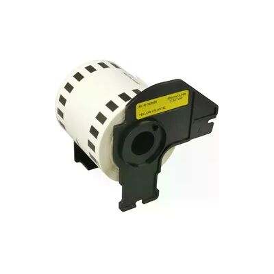 Ampertec Etiketten kompatibel zu Brother DK22606 gelb 62 x 15,24mm Rolle Ampertec Etiketten kompatibel zu Brother DK22606 gelb 62 x 15,24mm Rolle