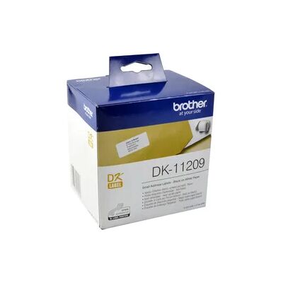 Brother PT Etiketten DK11209 weiss 29x62mm 800 St. Rolle Brother PT Etiketten DK11209 weiss 29x62mm 800 St. Rolle