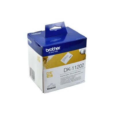 Brother PT Etiketten DK11202 weiss 62x100mm 300 St. Rolle Brother PT Etiketten DK11202 weiss 62x100mm 300 St. Rolle