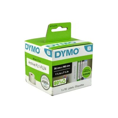 Dymo Labelwriter-Etiketten 99018 (S0722470) weiß, 38 x 190mm, 110 St. Dymo Labelwriter-Etiketten 99018 (S0722470) weiß, 38 x 190mm, 110 St.
