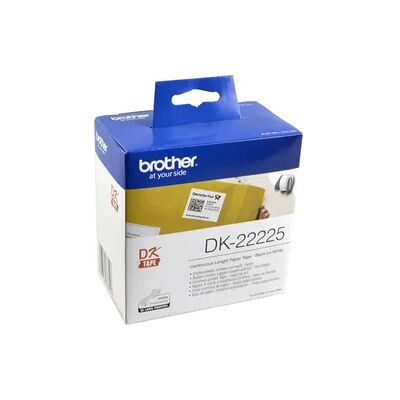 Brother PT Etiketten DK22225 weiss 38mm x 30,48m Rolle Brother PT Etiketten DK22225 weiss 38mm x 30,48m Rolle