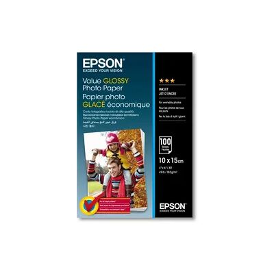 Epson Value Glossy Photo Paper S400039 10x15cm 100 Blatt 183g Epson Value Glossy Photo Paper S400039 10x15cm 100 Blatt 183g