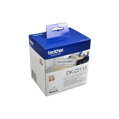 Brother PT Etiketten DK22113 klar 62mm x 15,24m Rolle Brother PT Etiketten DK22113 klar 62mm x 15,24m Rolle