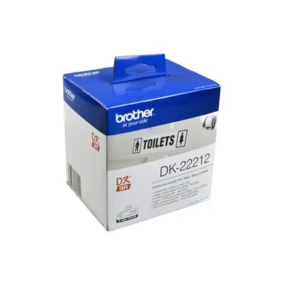 Brother PT Etiketten DK22212 weiss 62mm x 15,24m Rolle Brother PT Etiketten DK22212 weiss 62mm x 15,24m Rolle