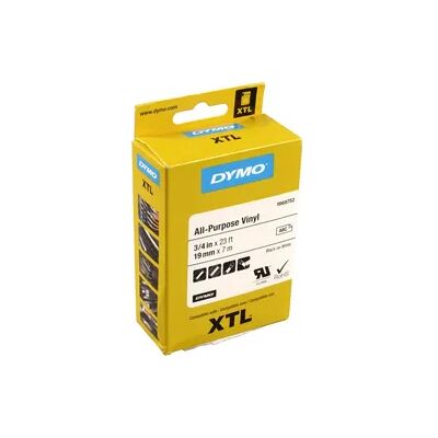 Dymo XTL Allzweck-Vinyl - Vinyl - permanent - 1 Rolle - Schwarz auf Weiß - Etikettenband Dymo XTL Allzweck-Vinyl - Vinyl - permanent - 1 Rolle - Schwarz auf Weiß - Etikettenband