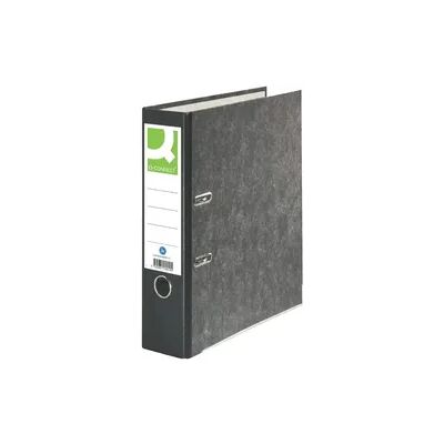Q-Connect Wolkenmarmor-Ordner - A4, 80 mm, schwarz Q-Connect Wolkenmarmor-Ordner - A4, 80 mm, schwarz