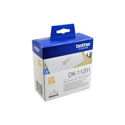 Brother PT Etiketten DK11201 weiss 29x90mm 400 St. Rolle Brother PT Etiketten DK11201 weiss 29x90mm 400 St. Rolle