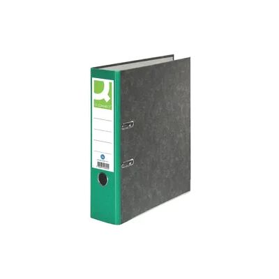 Q-Connect Wolkenmarmor-Ordner - A4, 80 mm, grün Q-Connect Wolkenmarmor-Ordner - A4, 80 mm, grün