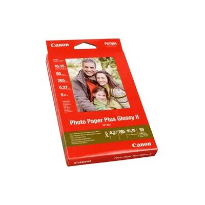 Canon Photo Paper Plus Glossy II PP-201 2311B003 10x15cm 50 Blatt 265g Canon Photo Paper Plus Glossy II PP-201 2311B003 10x15cm 50 Blatt 265g