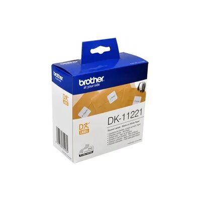 Brother PT Etiketten DK11221 weiss 23x23mm 1000 St. Rolle Brother PT Etiketten DK11221 weiss 23x23mm 1000 St. Rolle