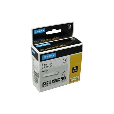 Dymo Label Band IND 18443 (S0718580) schwarz auf weiß 9mm x 5,5m Vinyl Dymo Label Band IND 18443 (S0718580) schwarz auf weiß 9mm x 5,5m Vinyl