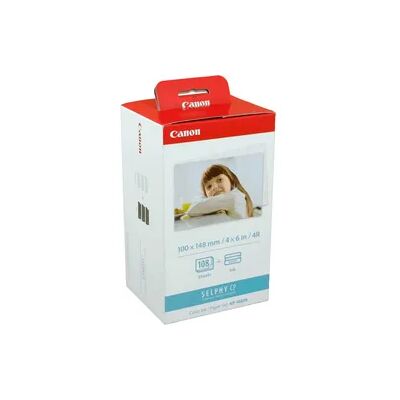 Canon Papier KP-108IN 108 Blatt 10x15 cm incl. 3 x TTR 3115B001 Canon Papier KP-108IN 108 Blatt 10x15 cm incl. 3 x TTR 3115B001