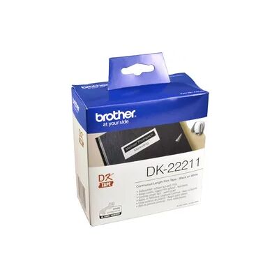 Brother PT Etiketten DK22211 weiss 29mm x 15,24m Rolle Brother PT Etiketten DK22211 weiss 29mm x 15,24m Rolle