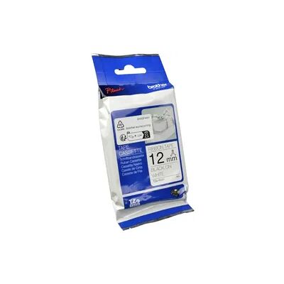 Brother P-Touch Band TZe-R231 schwarz auf textil weiß 12mm x 4m Brother P-Touch Band TZe-R231 schwarz auf textil weiß 12mm x 4m