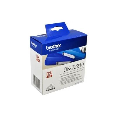 Brother PT Etiketten DK22210 weiss 29mm x 30,48m Rolle Brother PT Etiketten DK22210 weiss 29mm x 30,48m Rolle