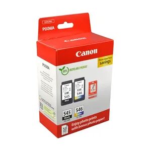 2 Canon Tinten 8287B008 Value Pack PG-545 + CL-546 Doppelpack KCMY 2 Canon Tinten 8287B008 Value Pack PG-545 + CL-546 Doppelpack KCMY