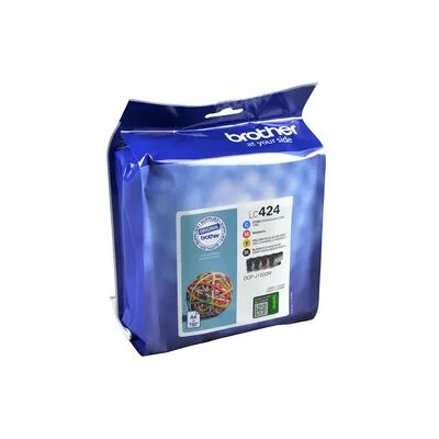 4 Brother Tinten LC-424VAL Multipack KCMY 4 Brother Tinten LC-424VAL Multipack KCMY