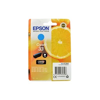Epson - C13T33424012 - Cyan - Tintenpatrone Epson - C13T33424012 - Cyan - Tintenpatrone