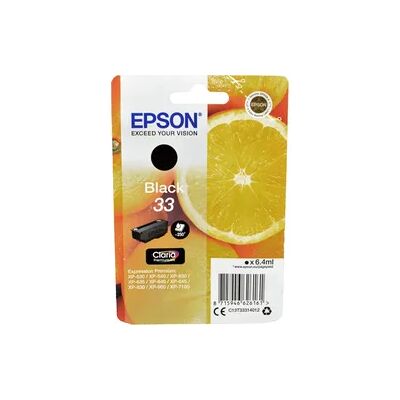 Epson - C13T33314012 - Schwarz - Tintenpatrone Epson - C13T33314012 - Schwarz - Tintenpatrone