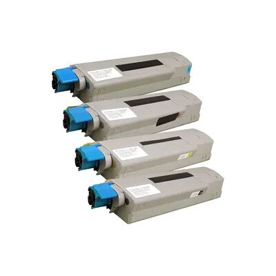 Ampertec 4 Kompatible Toner ersetzt Oki 43865708+43872305-07 Multipack KCMY Ampertec 4 Kompatible Toner ersetzt Oki 43865708+43872305-07 Multipack KCMY