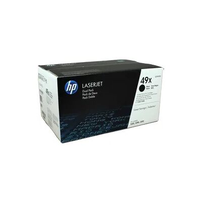 2 HP Toner Q5949XD 49X Doppelpack schwarz 2 HP Toner Q5949XD 49X Doppelpack schwarz