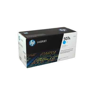 HP - 507A Cyan - Cyan - Original - Tonerpatrone HP - 507A Cyan - Cyan - Original - Tonerpatrone