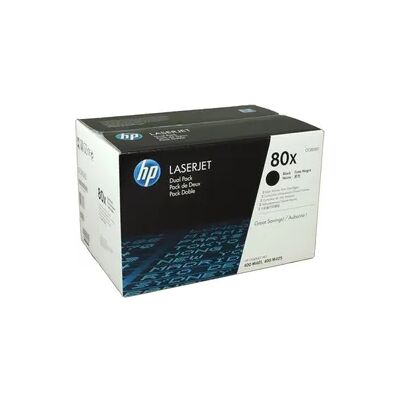 2 HP Toner CF280XD 80X Doppelpack schwarz 2 HP Toner CF280XD 80X Doppelpack schwarz