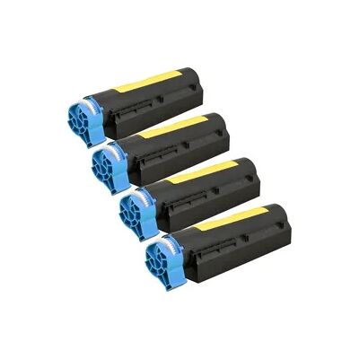 Ampertec 4 Kompatible Toner ersetzt Oki 44574702 Multipack schwarz Ampertec 4 Kompatible Toner ersetzt Oki 44574702 Multipack schwarz