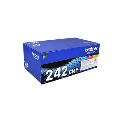 3 Brother Toner Multipack TN-242 Multipack CMY 3 Brother Toner Multipack TN-242 Multipack CMY