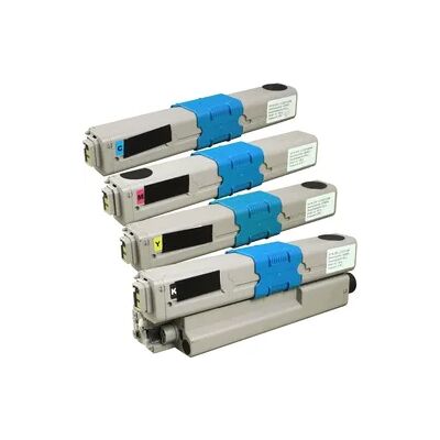 Ampertec 4 Kompatible Toner ersetzt Oki 46508713-16 Multipack KCMY Ampertec 4 Kompatible Toner ersetzt Oki 46508713-16 Multipack KCMY