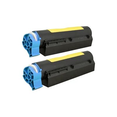 Ampertec 2 Kompatible Toner ersetzt Oki 44574702 Doppelpack schwarz Ampertec 2 Kompatible Toner ersetzt Oki 44574702 Doppelpack schwarz